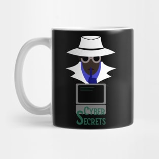 Lady White (Cyber Secrets Afro): A Cybersecurity Design Mug